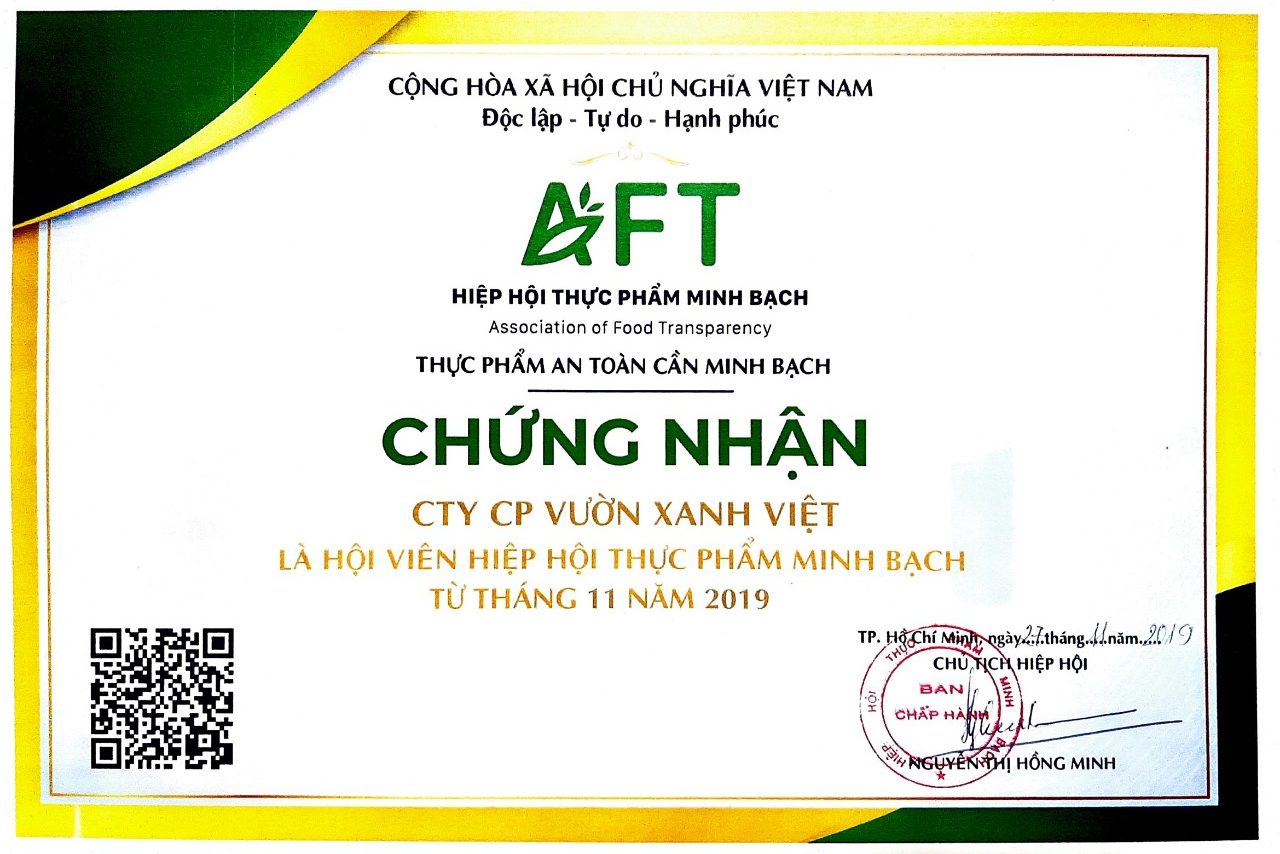 Member of Association of Food Transparency